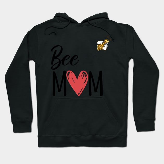 Bee Mom Beekeeping Mother Hoodie by gillys